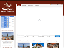 Tablet Screenshot of norcan.es